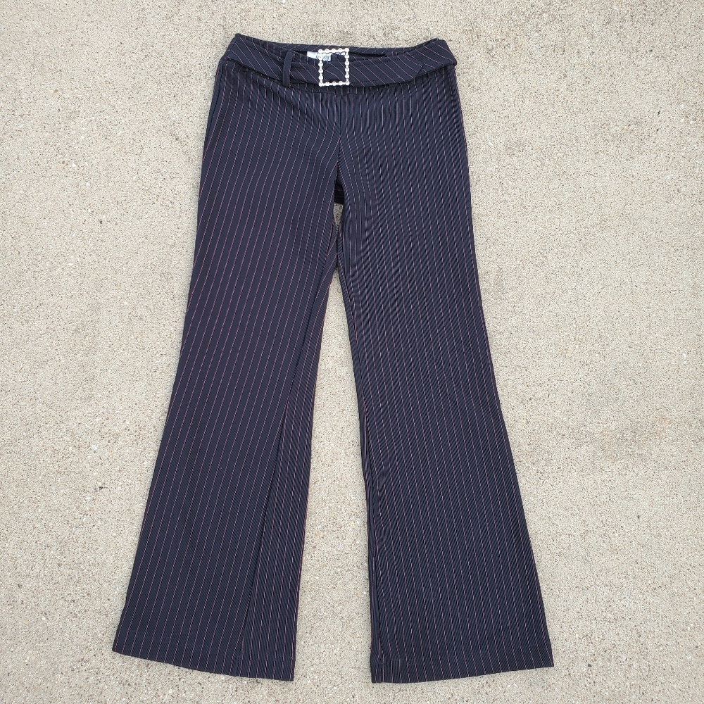 Joey B Black Wide Leg Casual Pants sz Small